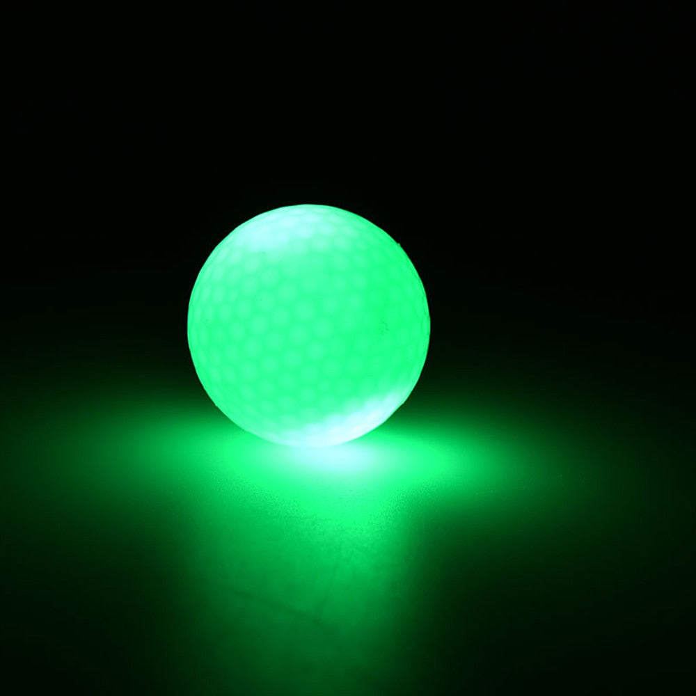 10Pcs/Lot Luminous Light Up Golf Balls