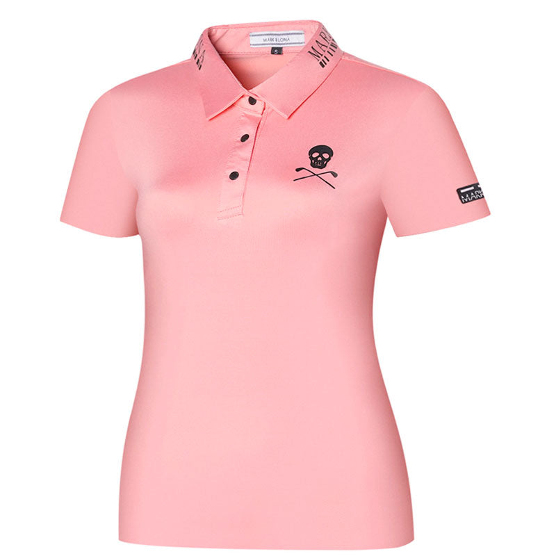 Summer Women New Short Sleeve Golf T-Shirt